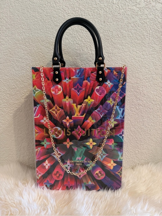 Louis Vuitton Handbags - Louis Vuitton LV Shopping Tote Crossbody Bag PVC Cover Limited Edition Multi‎